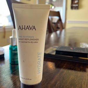 NEW AHAVA Night Replenisher for Normal to Dry Skin. Unopened sealed bottle